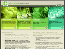 Tablet Screenshot of ekocentrum.net